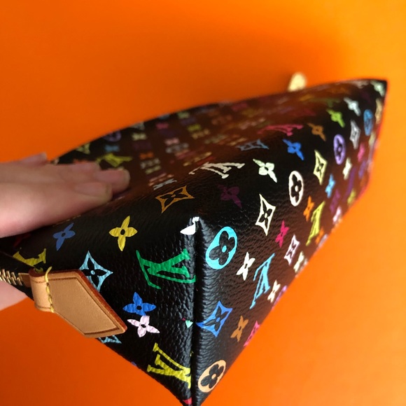 SOLD - Auth LV Mono Multicolor Cosmetic Pouch - Picture 6 of 15
